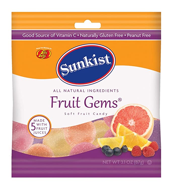 Sunkist Fruit Gems Sugar Spite